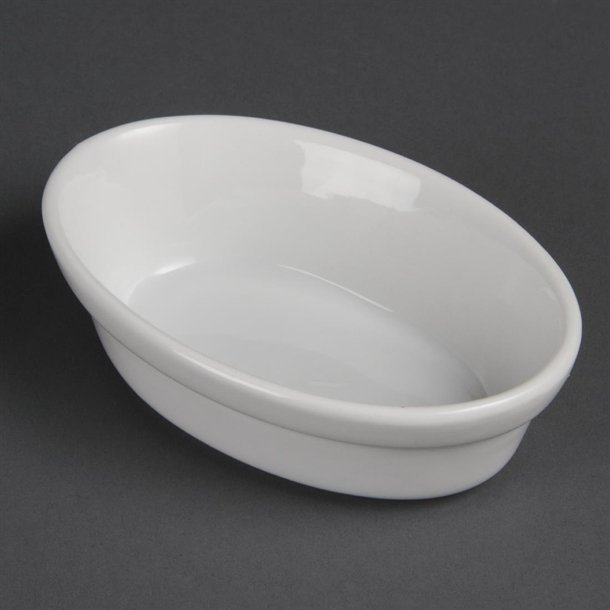 Olympia Whiteware Oval Pie Dishes