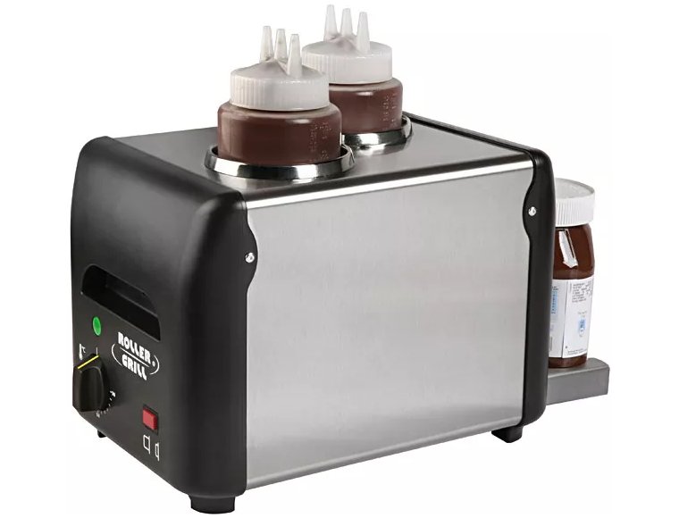 Roller Grill Double Chocolate or Sauce Warmer WI-2