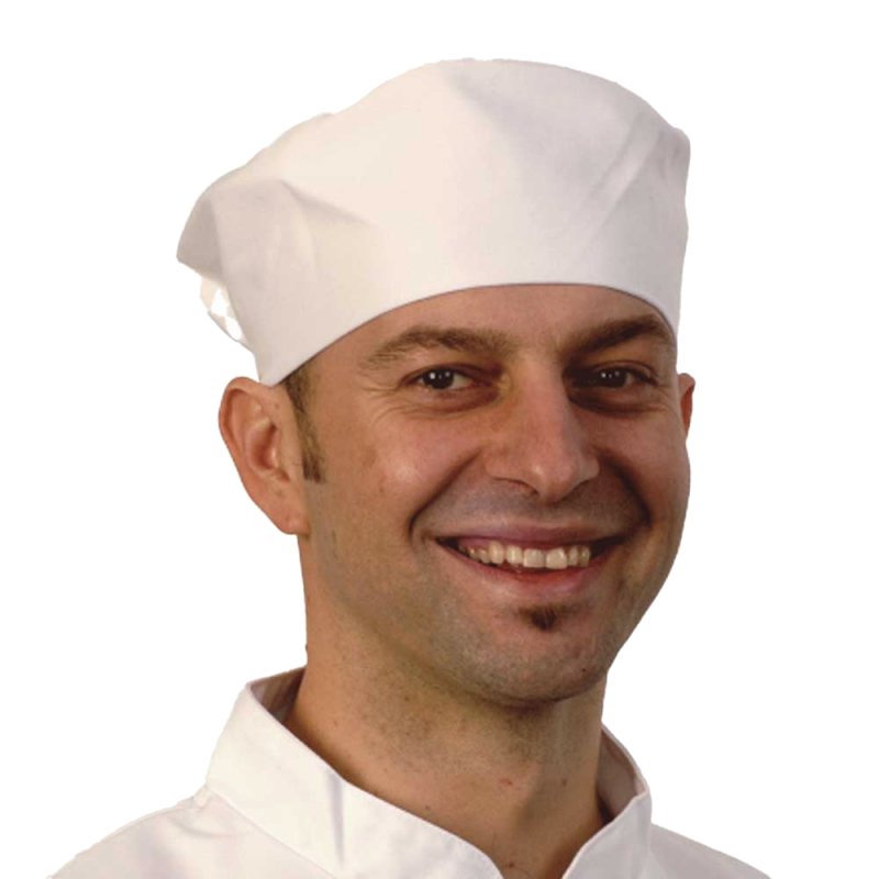 Chefs Skull Cap White