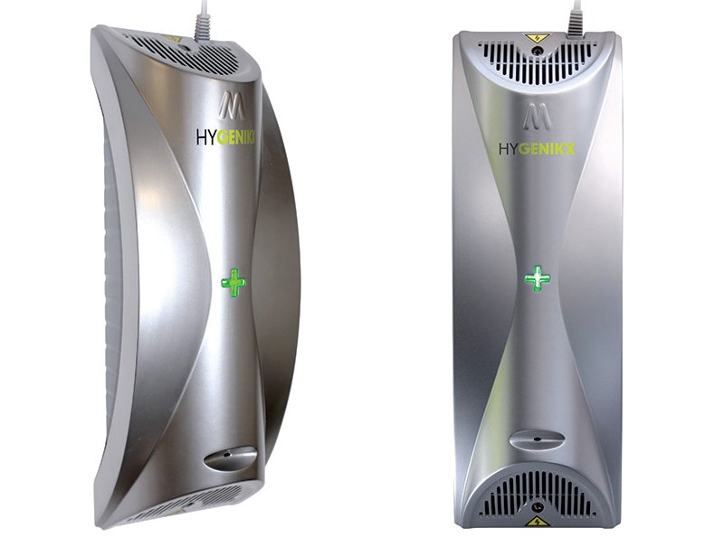 HyGenikx Air & Surface Sanitiser (HGX-T-10-S) Covers Toilets/Restrooms 10m