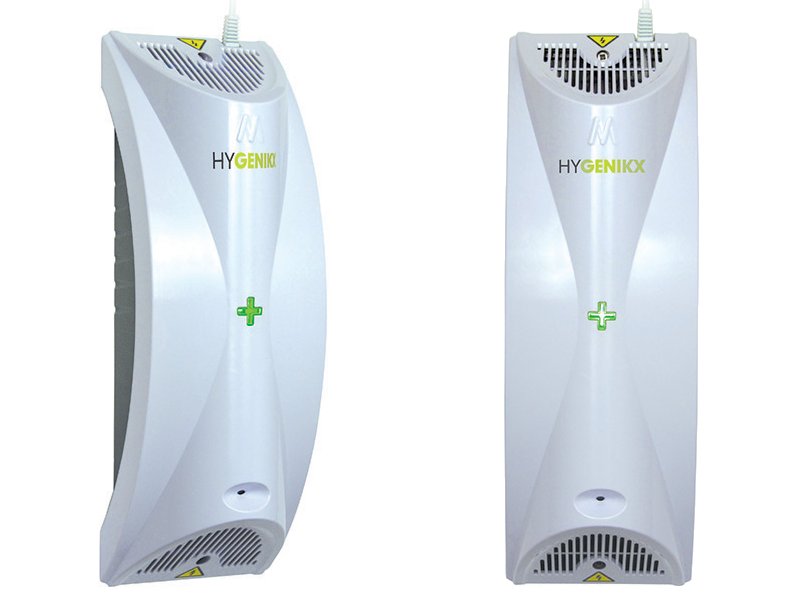 HyGenikx Air & Surface Sanitiser (HGX-W-10-S) Covers Toilets/Restrooms 10m