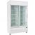 Prodis XD701S White 2 Sliding Door Display Fridge - view 1